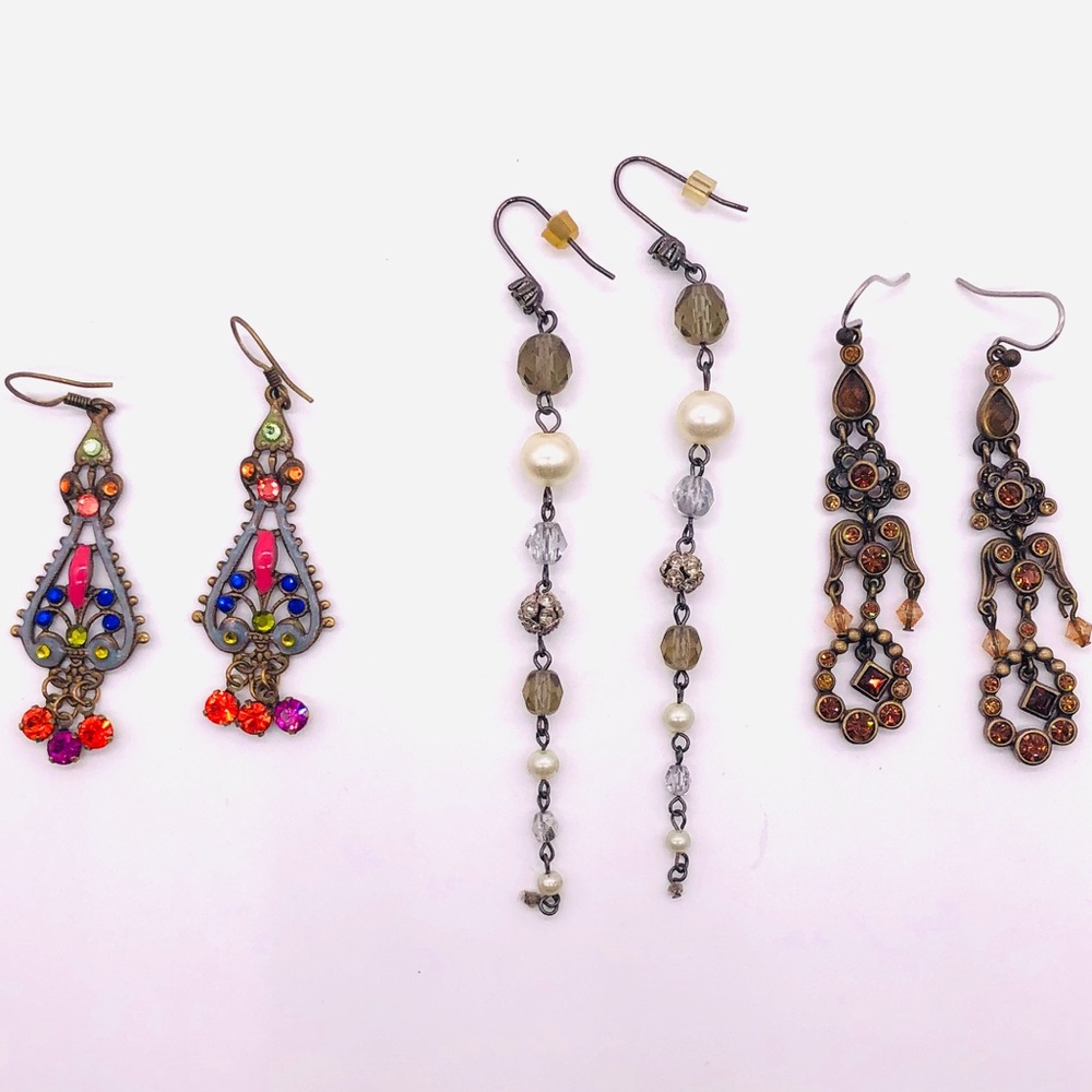 Lot of Dangle Earrings